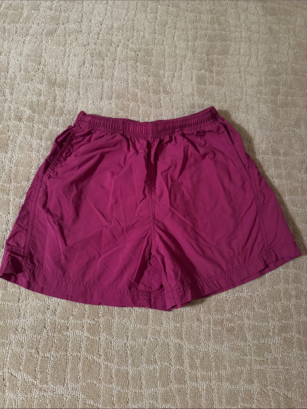 Patagonia Women's Athletic Shorts — Magenta